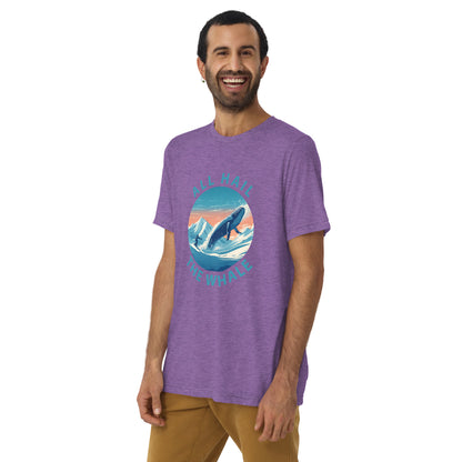 Powder Whale Shirt (Circle Logo, unisex)